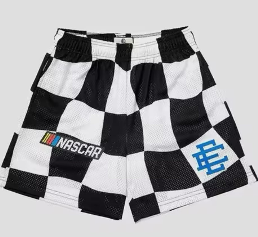 EE NASCAR shorts