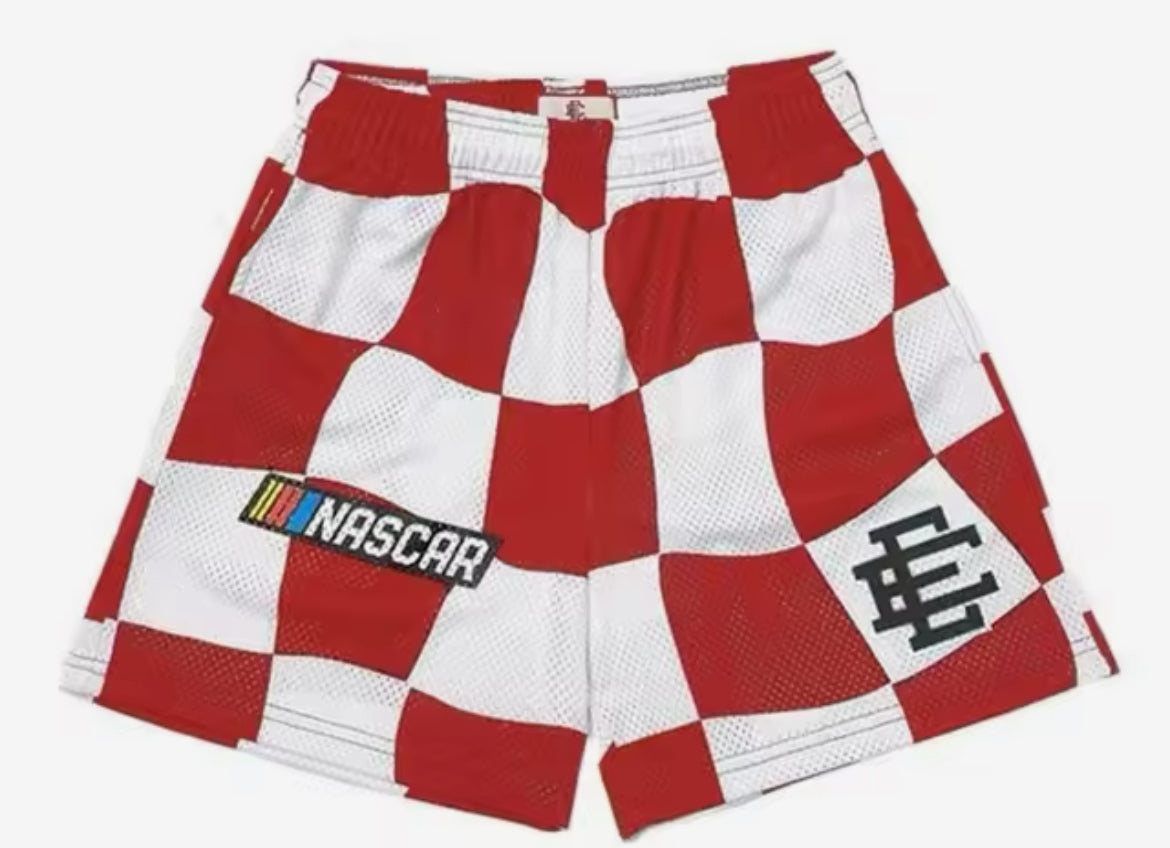 EE NASCAR shorts