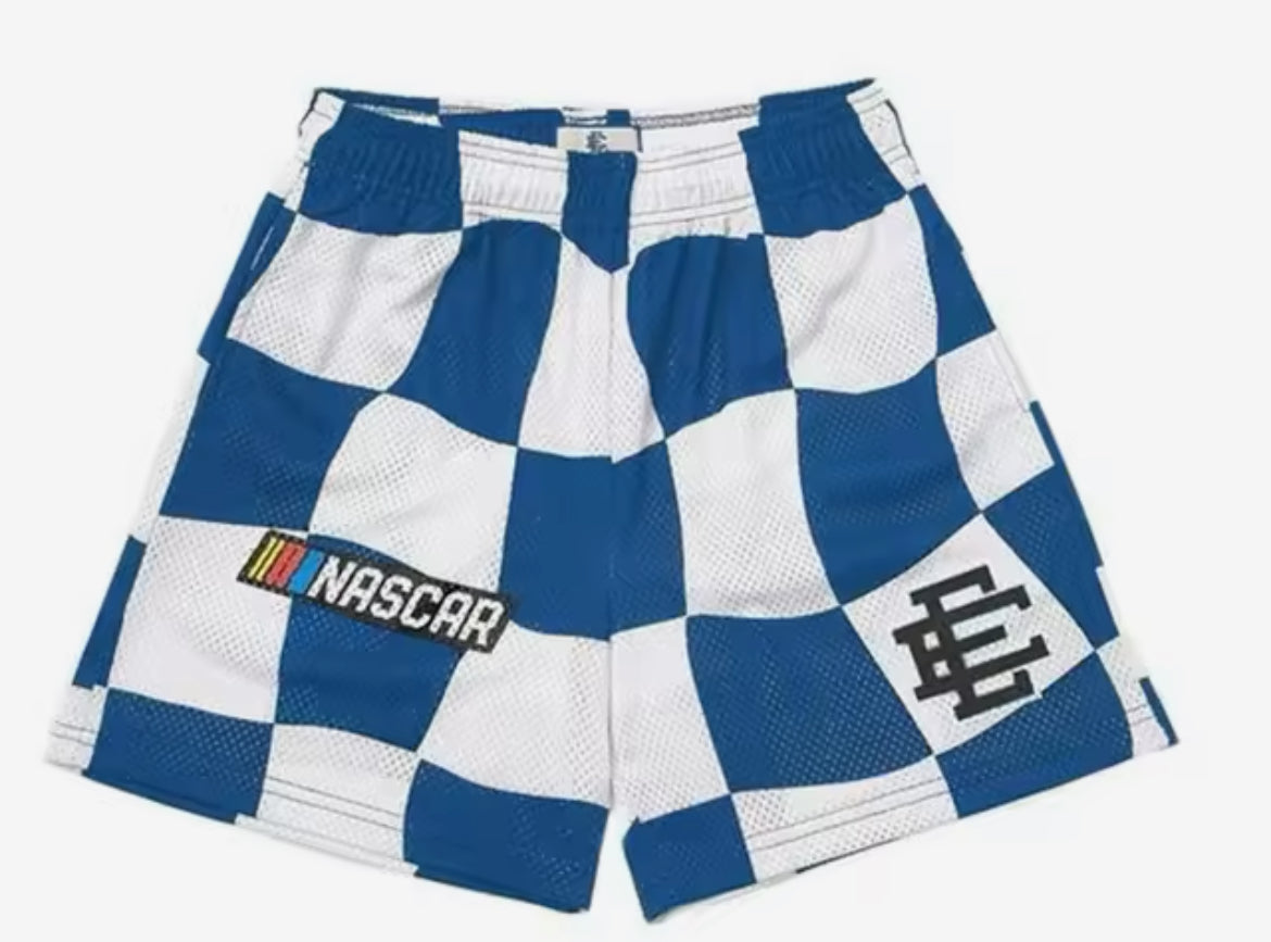 EE NASCAR shorts