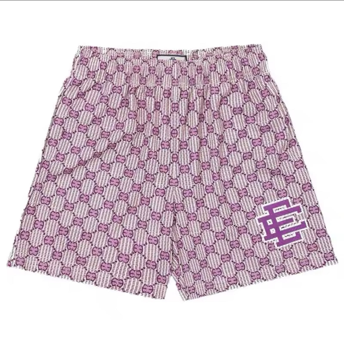 EE X Gucci collab mesh shorts