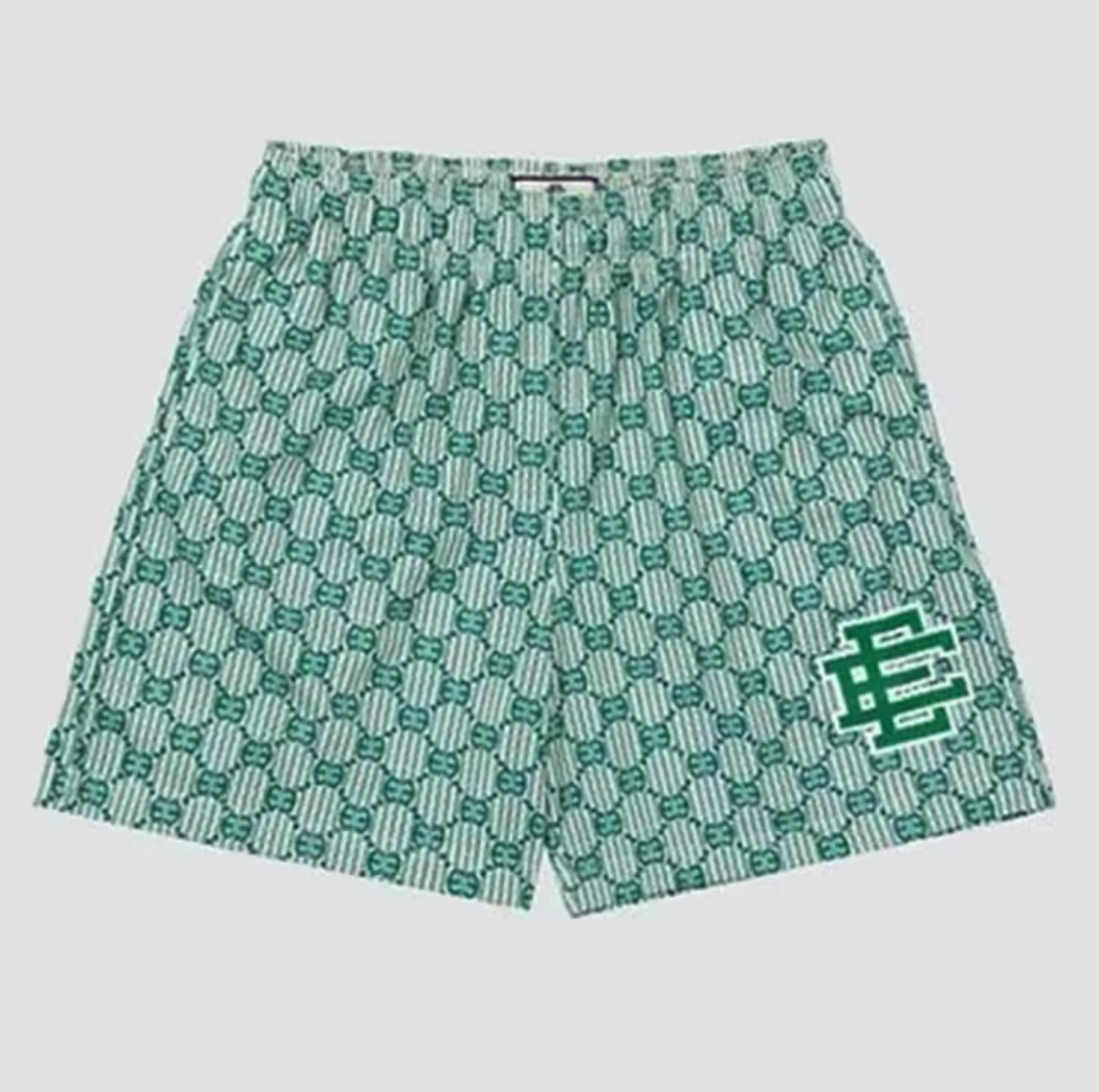 EE X Gucci collab mesh shorts